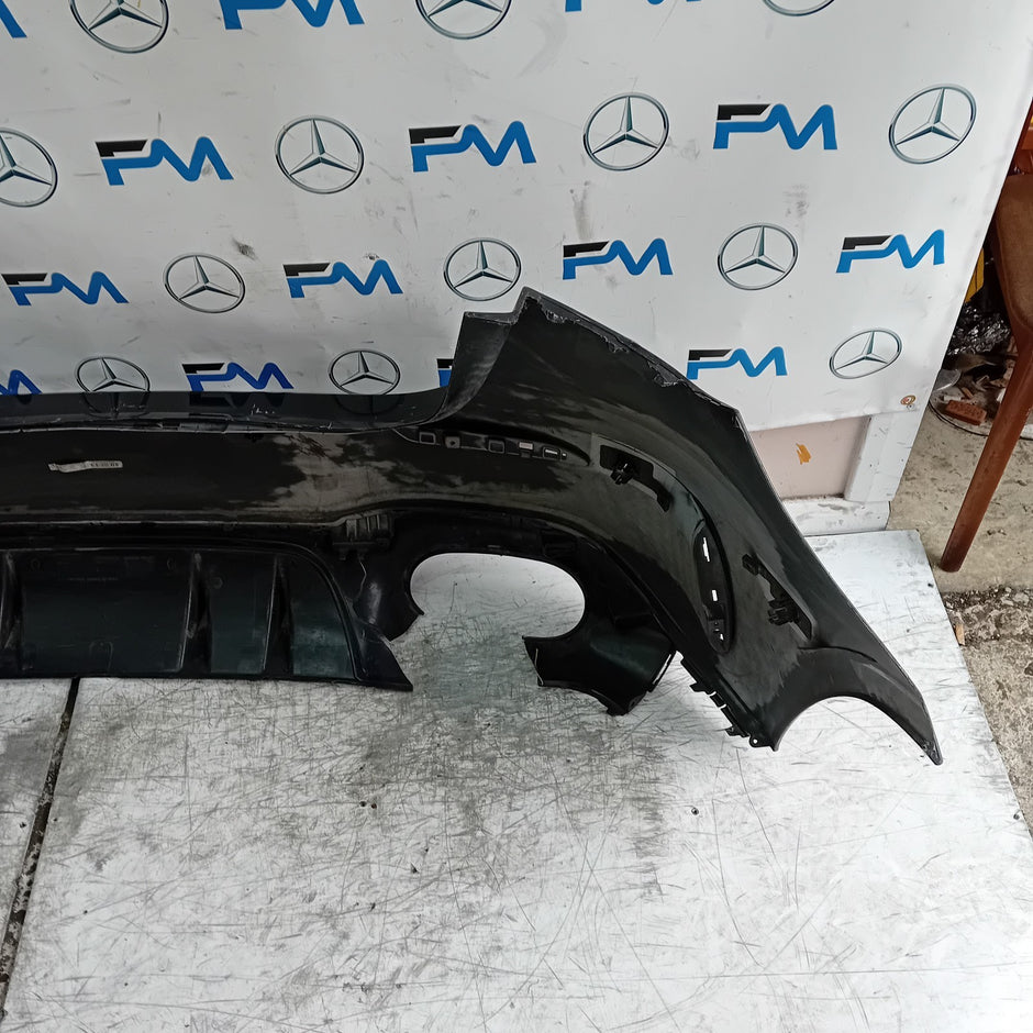 MERCEDES BENZ  A-CLASS W177 REAR BUMPER 2018 A1778808101 BLACK FMX26