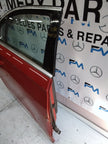 MERCEDES BENZ A-CLASS W177 DRIVER SIDE REAR DOOR O/S/R COMPLETE RED FMD83