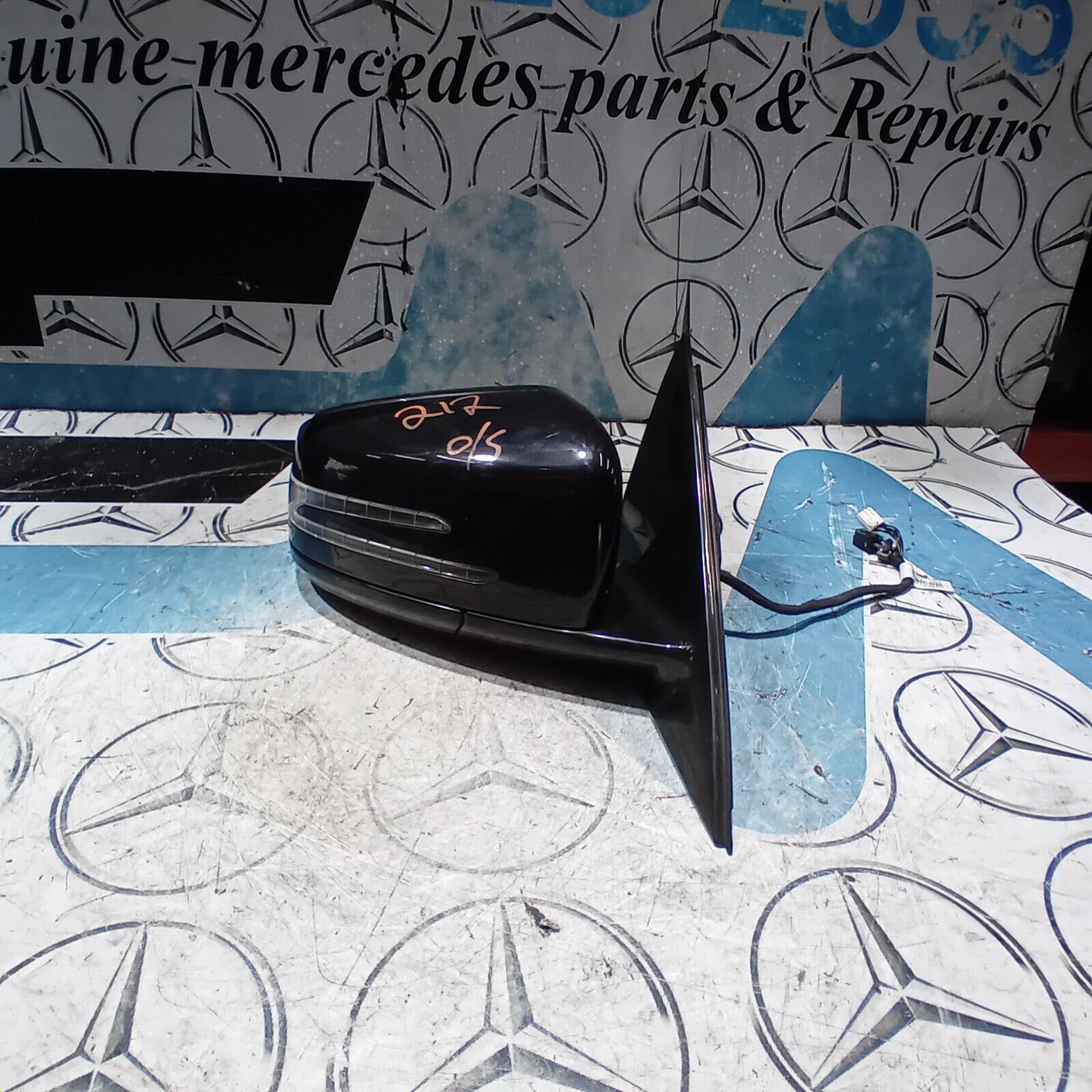 2009/2016 MERCEDES E CLASS W212  DOOR MIRROR  RIGHT POWER FOLD WING MIRROR-BLACK