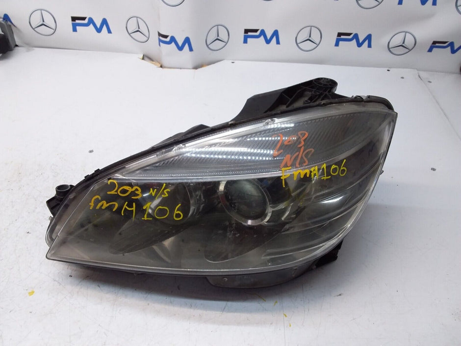 2008 MERCEDES C CLASS W203 W204 HEADLIGHT PRE FACELIFT PASSENGER NS FMH106