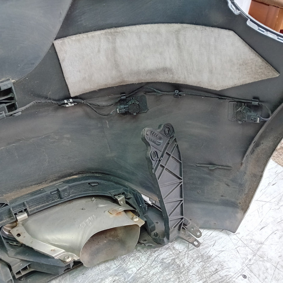 MERCEDES BENZ A-CLASS W176 REAR BUMPER 2012-18 A1768850000 BLACK COMPLETE FMX28