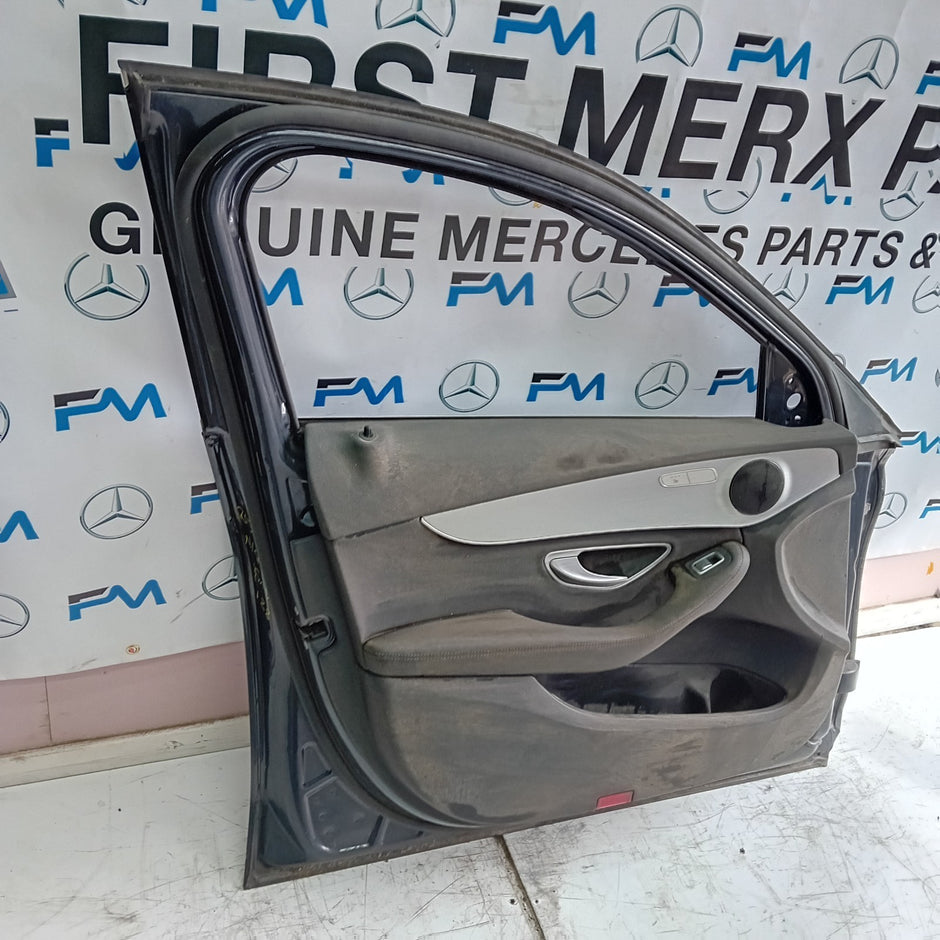 MERCEDES BENZ C-CLASS W205 PASSENGER SIDE FRONT DOOR N/S/F COMPLETE FMD128