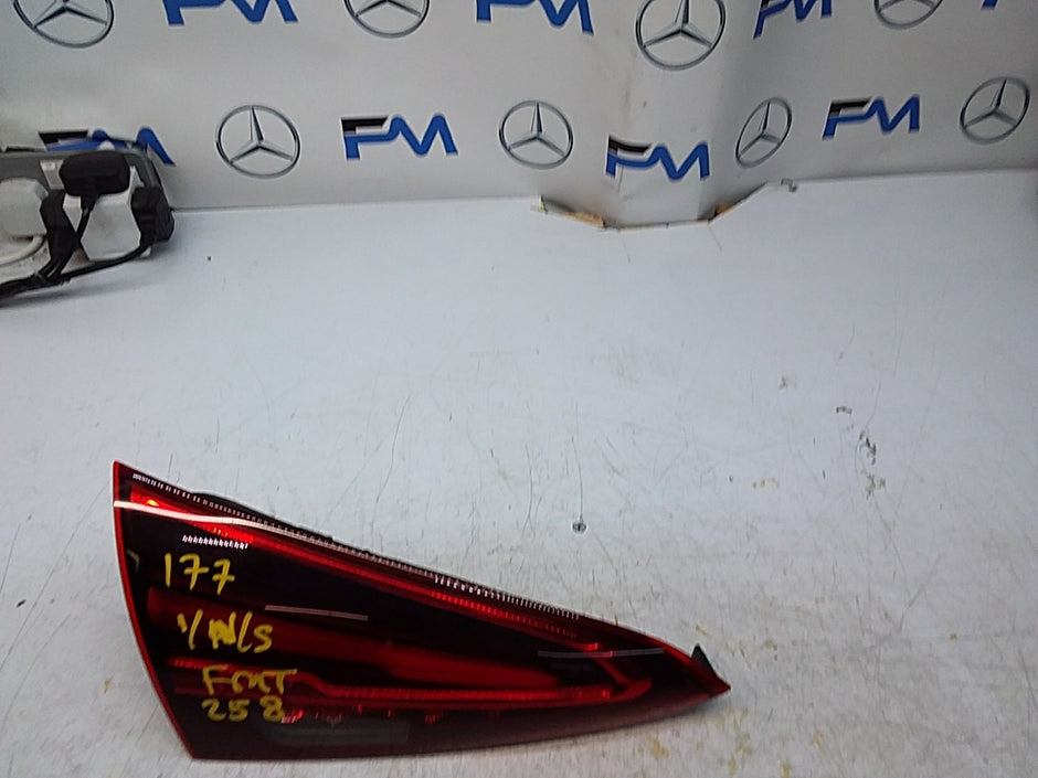 MERCEDES A-CLASS W177 PASSENGER LEFT NS REAR INNER TAIL LIGHT A1779062704 FMT258