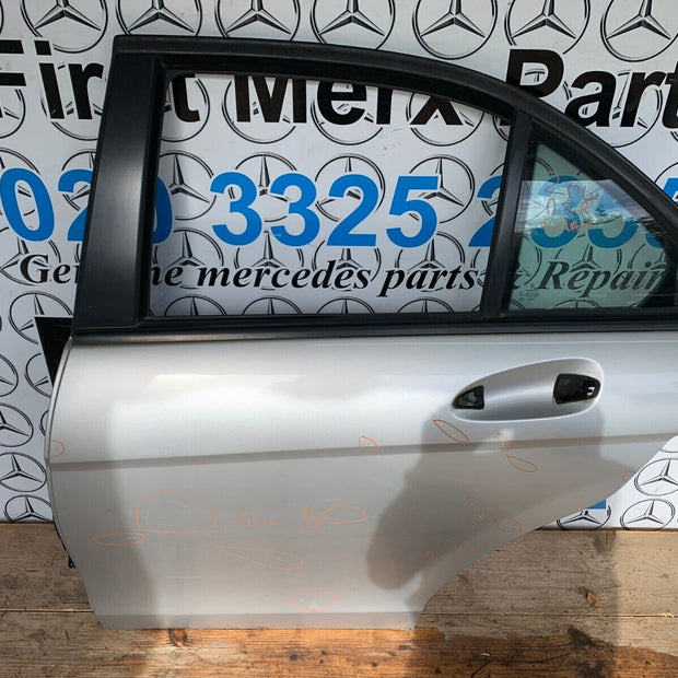 2008-2014 MERCEDES C-CLASS W204 NEARSIDE LEFT PASSENGER REAR DOOR SALOON