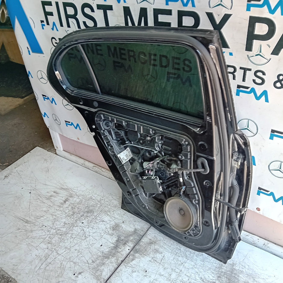 MEECEDES A-CLASS W177 PASSENGER REAR DOOR NSR 2019 BLACK FMD495
