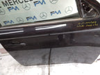 MITSUBISHI OUTLANDER DRIVER FRONT DOOR OSF BLACK  COMPLETE FMD576