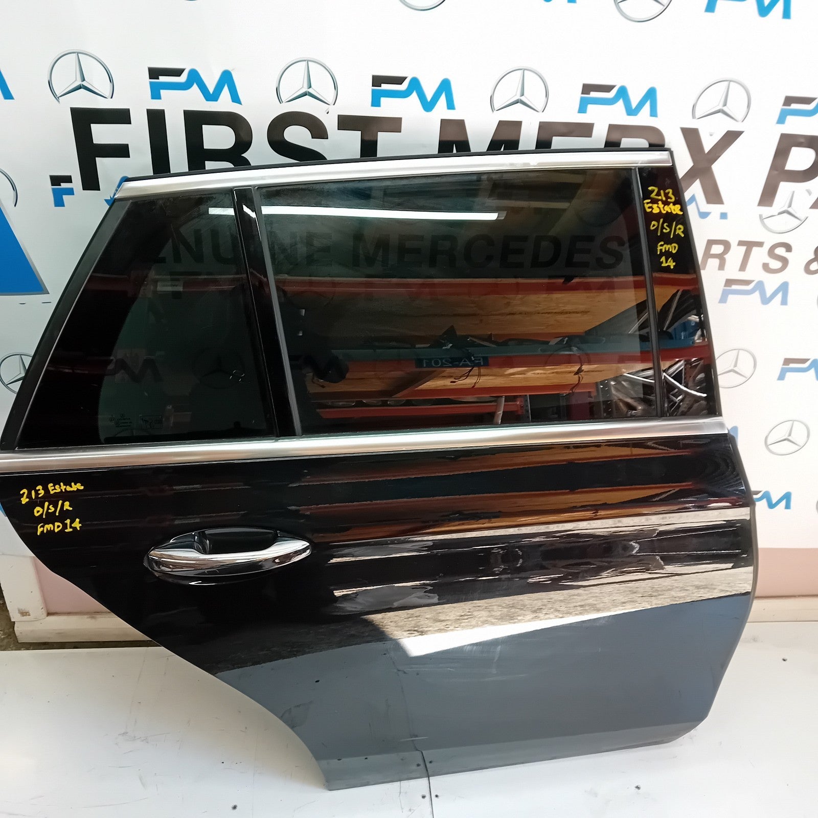 MERCEDES BENZ E CLASS ESTATE W213 DRIVER SIDE REAR DOOR ( OFFSIDE REAR ) FMD14