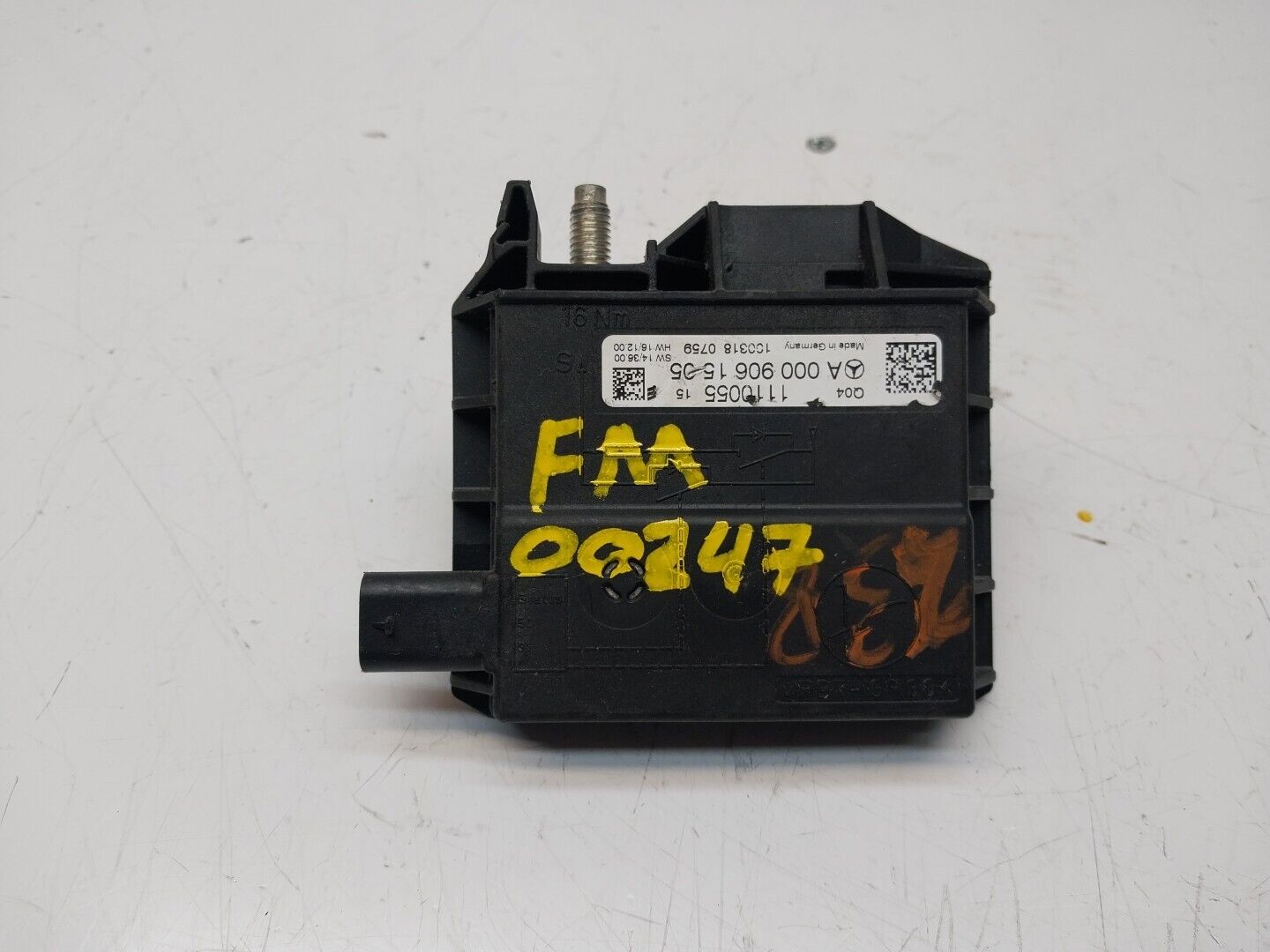 Mercedes W213 W205 W218 W238 W253 Negative Battery Tray Clamp A0009061505FM00247