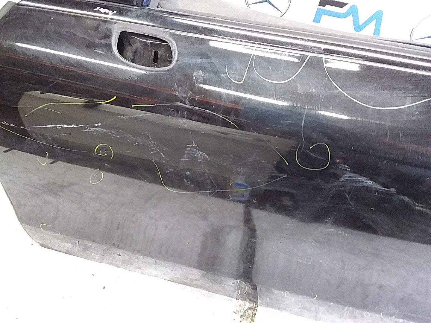 MERCEDES E-CLASS C238 PASSENGER FRONTDOOR NSF BLACK 2006 ONWARDS COMPLETE FMD619