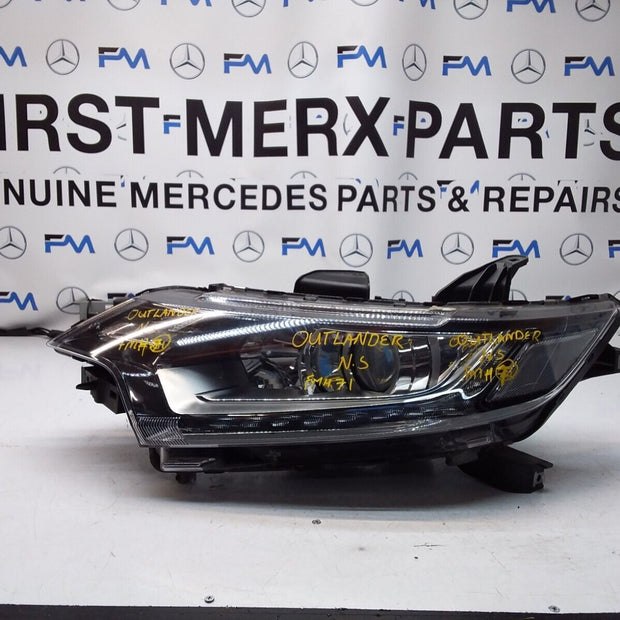 MITSUBISHI OUTLANDER MK3 2016 HEADLIGHT PASSENGER SIDE LEFT L0094I OBL8 FMH71