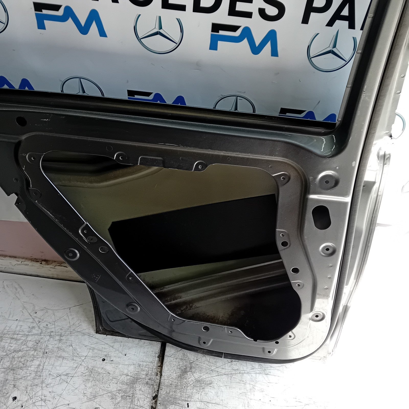MERCEDES A-CLASS W177 PASSENGER REAR DOOR NSR GREY 2018 ON FMD229