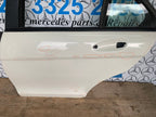 2008-2014 MERCEDES C-CLASS W204 NEARSIDE LEFT PASSENGER REAR DOOR SALOON WHITE