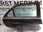 MERCEDES E-CLS W212  DRIVER REAR DOOR OSR BLACK 2009-16 COMPLETE  FMD590