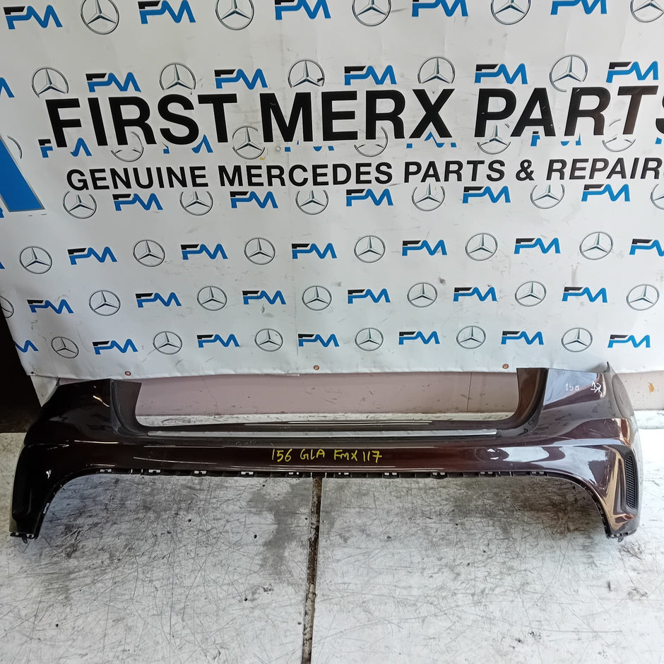 MERCEDES BENZ GLA X156 AMG REAR BUMPER BROWN 2014-19 A1568852425 FMX117
