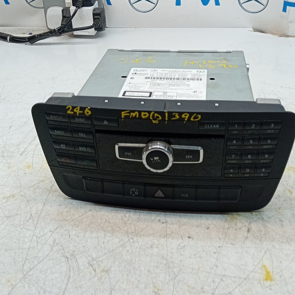 MERCEDES B CLASS W246 STEREO SAT NAV SYSTEM A2469000112 2012-19 FM001390