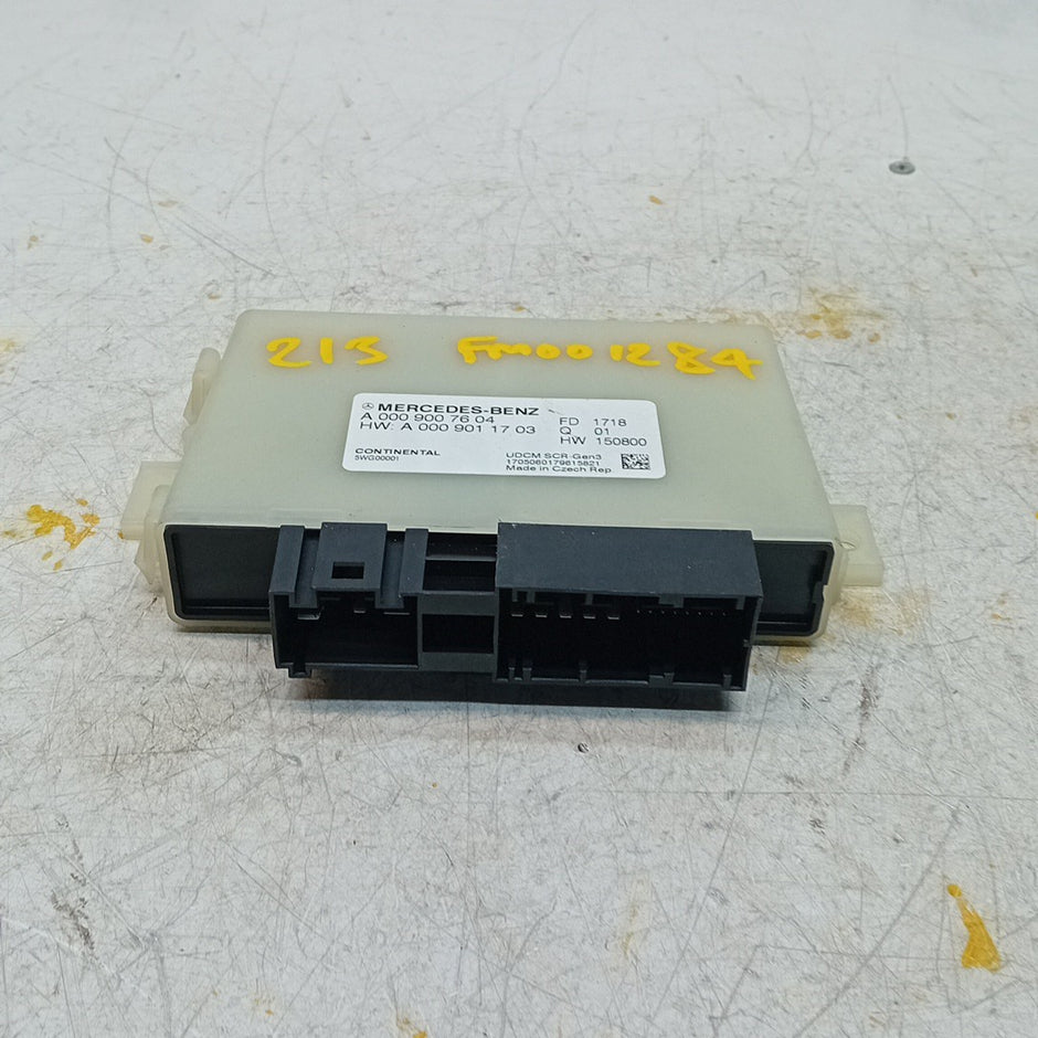 MERCEDES E-CLASS W213 ADBLUE SCR CONTROL UNIT EGR ECU A0009007604 FM001284