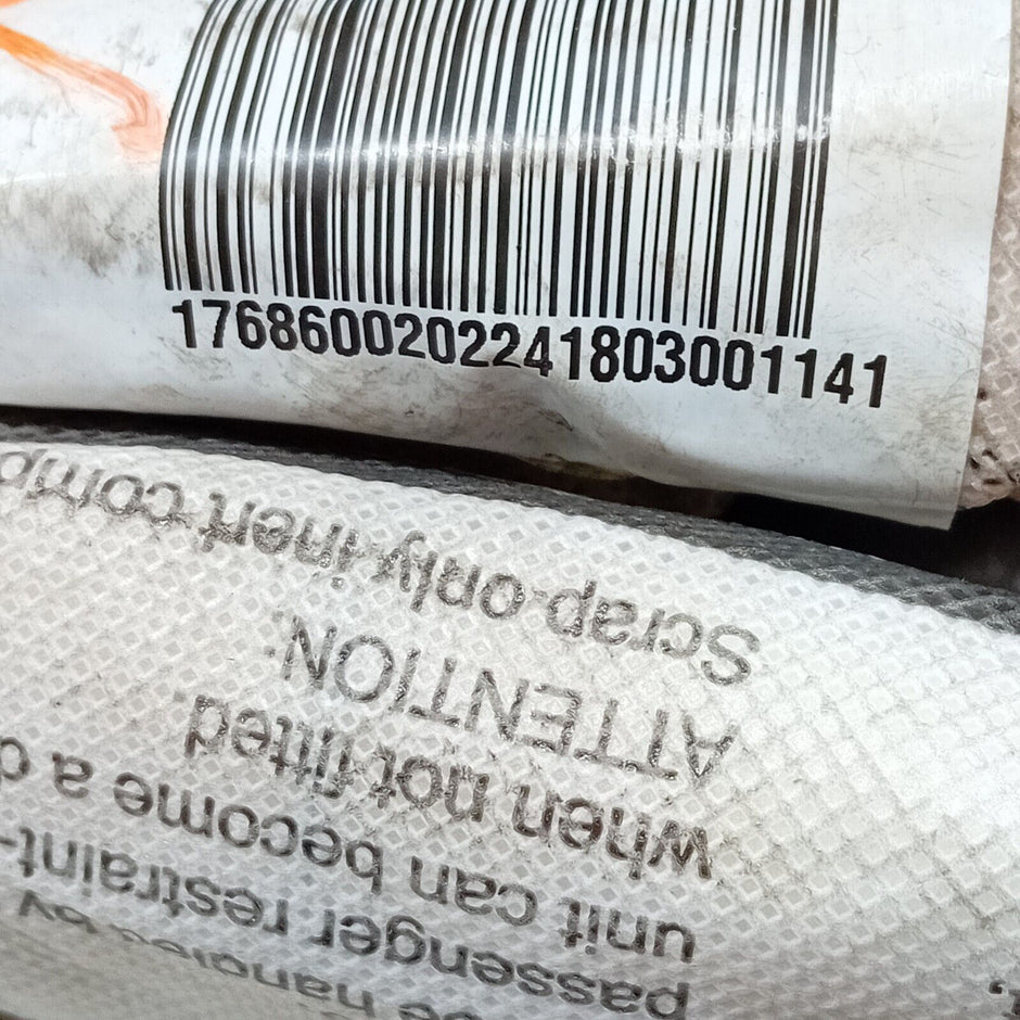 MERCEDES A CLASS ROOF AIRBAG RIGHT SIDE A1768600202 W176 A200 ROOF AIRBAG 2016