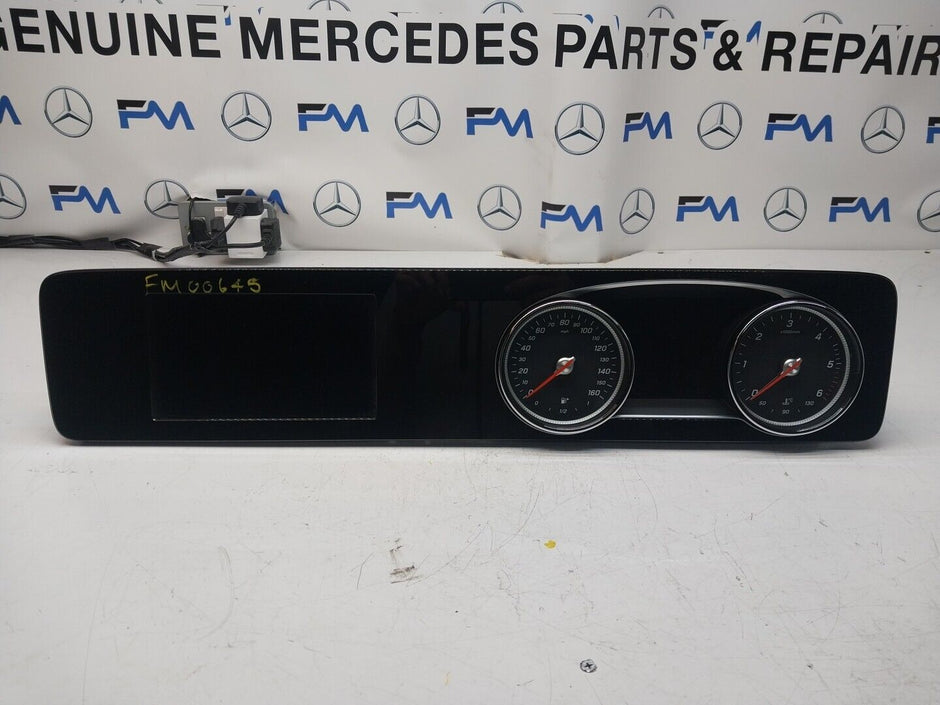 MERCEDES-BENZ E CLASS W213 W238 INSTRUMENT CLUSTER DIGITAL DISPLAY COMBO FM00645