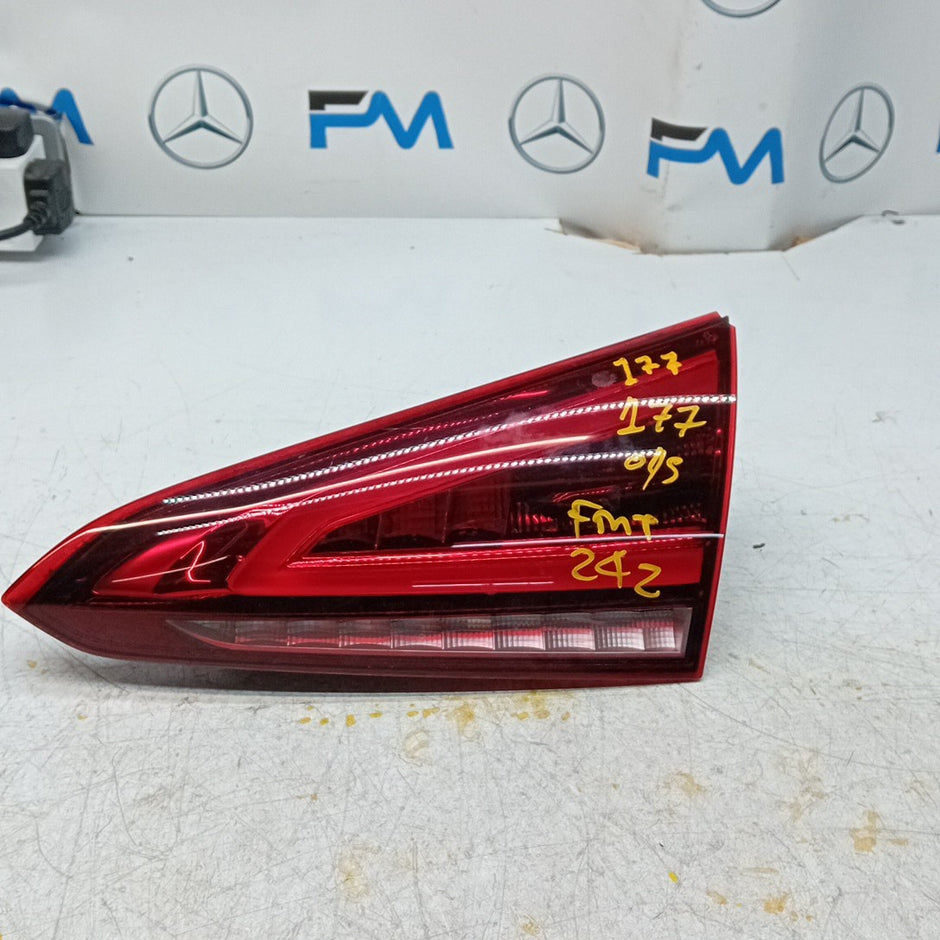 MERCEDES A-CLASS W177 DRIVER RIGHT OS REAR INNER TAIL LIGHT A1779062000 FMT242