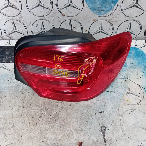 MERCEDES BENZ A-CLASS W176 REAR DRIVER ( OFF SIDE ) SIDE TAIL LIGHT