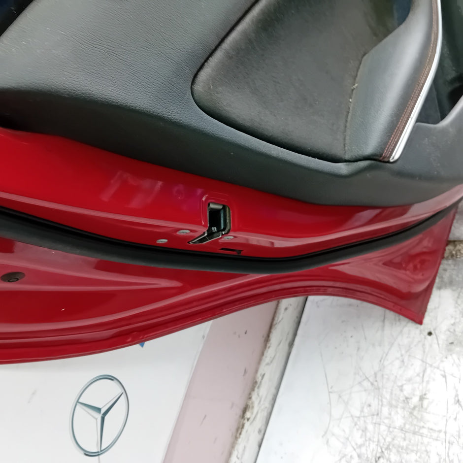 MERCEDES A-CLASS W176 PASSENGER REAR DOOR NSR RED COMPLETE 2012-18 FMD413