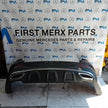 MERCEDES BENZ GLC W253 REAR BUMPER A2538850200 2016 BLACK COMPLETE FMX155