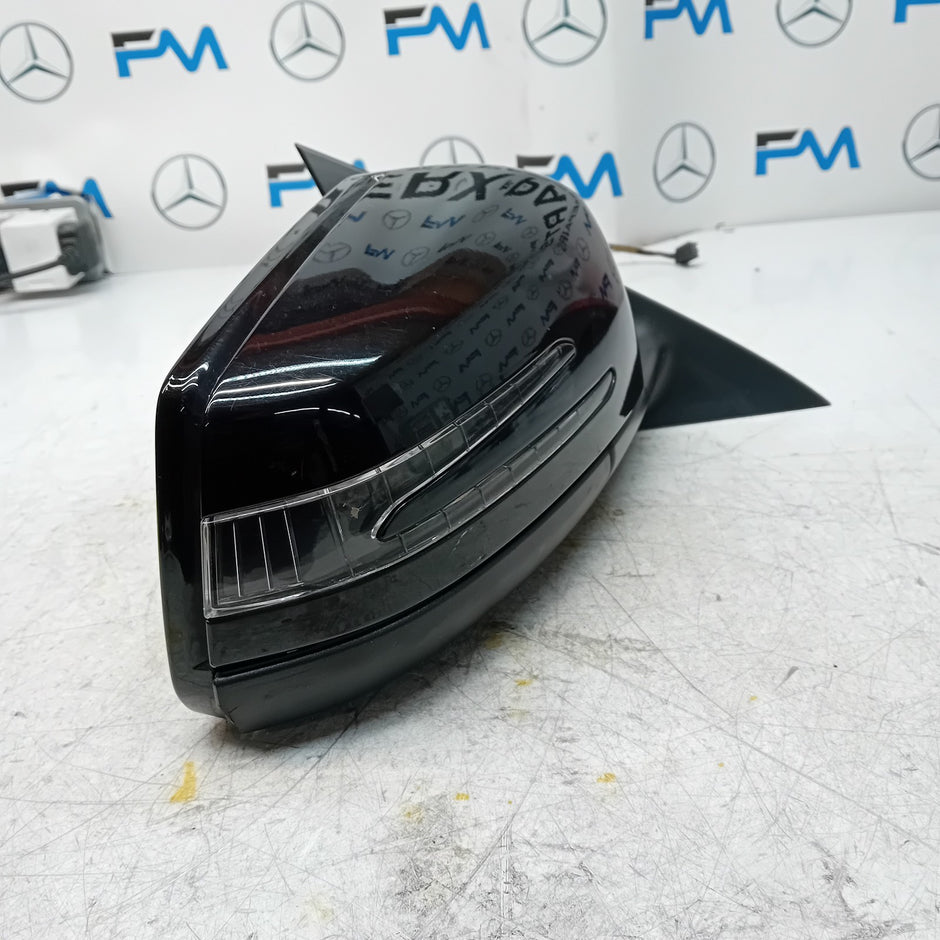MERCEDES BENZ CLA W117 DRIVER WING MIRROR OS BLACK  A1178101419 FMM86