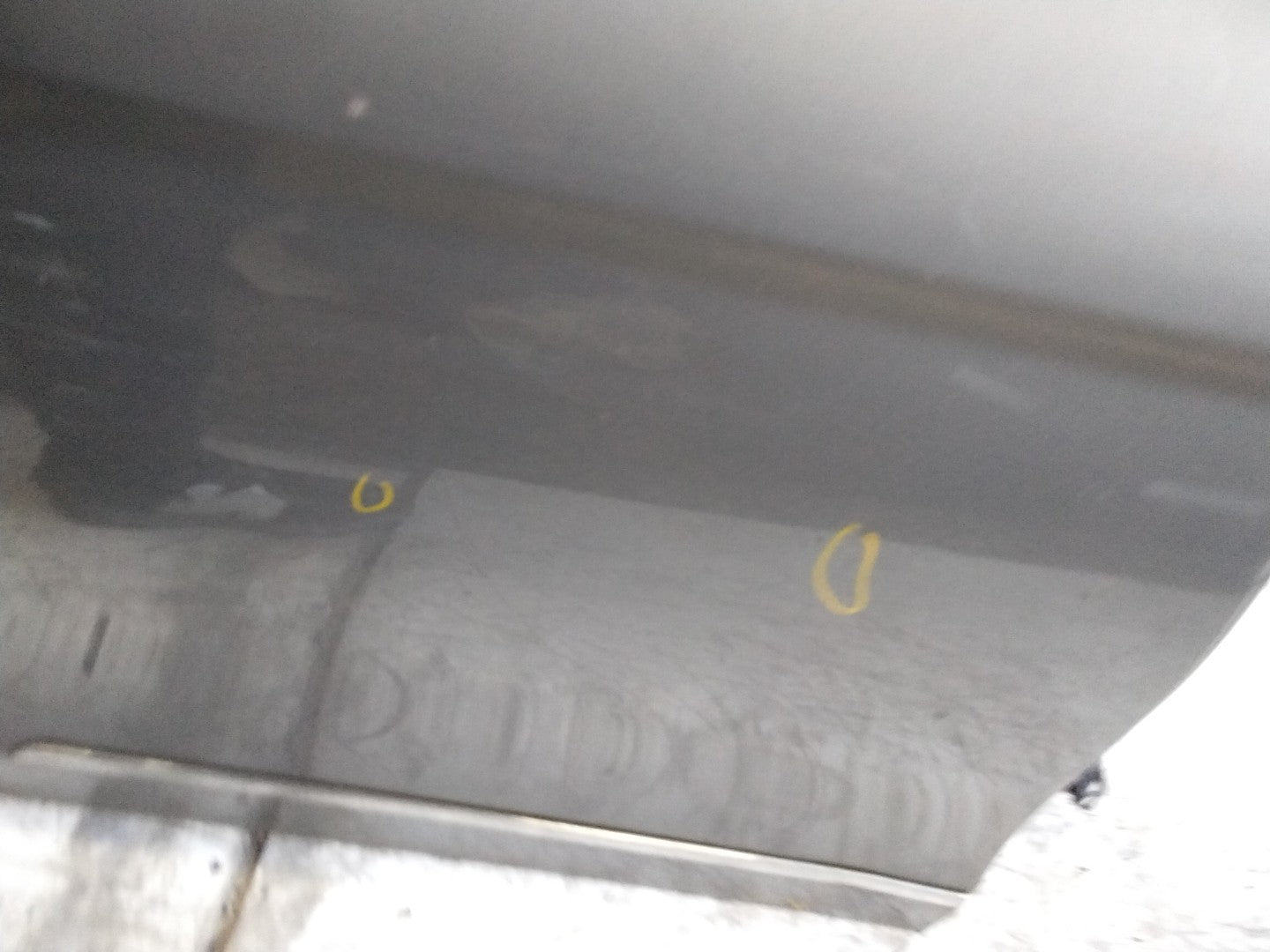 MERCEDES C-CLASS S204 EST DRIVER REAR DOOR OSR GREY 2008-14 FMD549