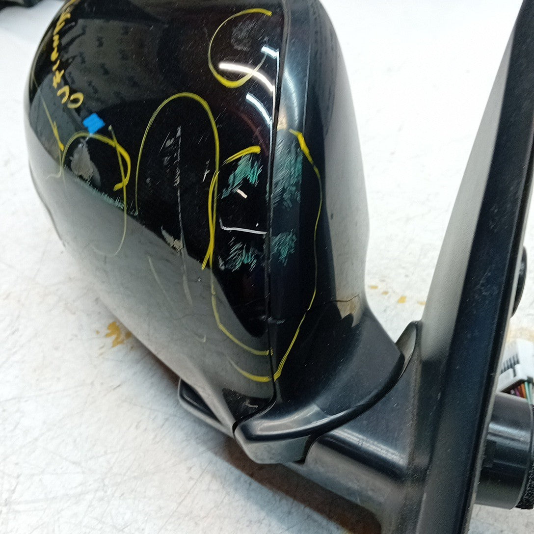 MITSUBISHI OUTLANDER MK3 DRIVER WING MIRROR OS BLACK CAMERA 2013 FMM52 (D)