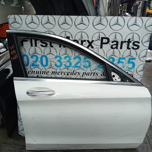 MERCEDES BENZ C-CLASS  W205  DRIVER SIDE FRONT DOOR ( OFF SIDE FRONT )