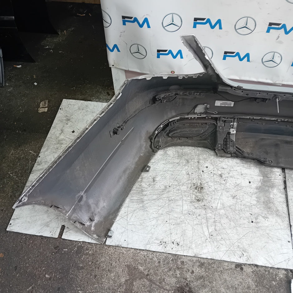 MERCEDES BENZ E-CLASS W213 SALOON REAR BUMPER SILVER 2016 A2138850025 FMX73