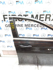 MERCEDES E-CLASS W213 DRIVER  FRONT DOOR OSF BLACK 2017-2023 COMPLETE FMD314