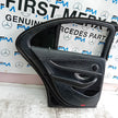 MERCEDES E-CLASS W213 SLN PASSENGER REAR DOOR NSR BLACK 2016 ON COMPLETE FMD250