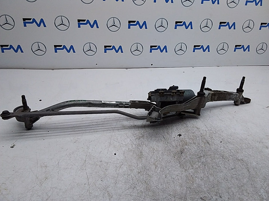 MERCEDES BENZ  E-CLASS W212 WIPER MOTOR FRONT AND LINKAGE A2128201340 FMR474