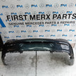 MERCEDES BENZ C-CLASS W205 COUPE REAR BUMPER 2015 BLACK COMPLETE FMX63