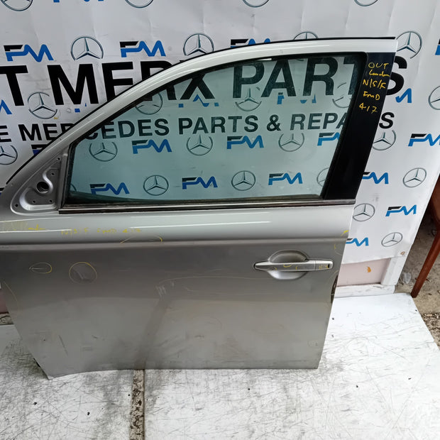 MITSUBISHI OUTLANDER MK3 PASSENGER SIDE FRONT DOOR NSF 2013 SILVER FMD417