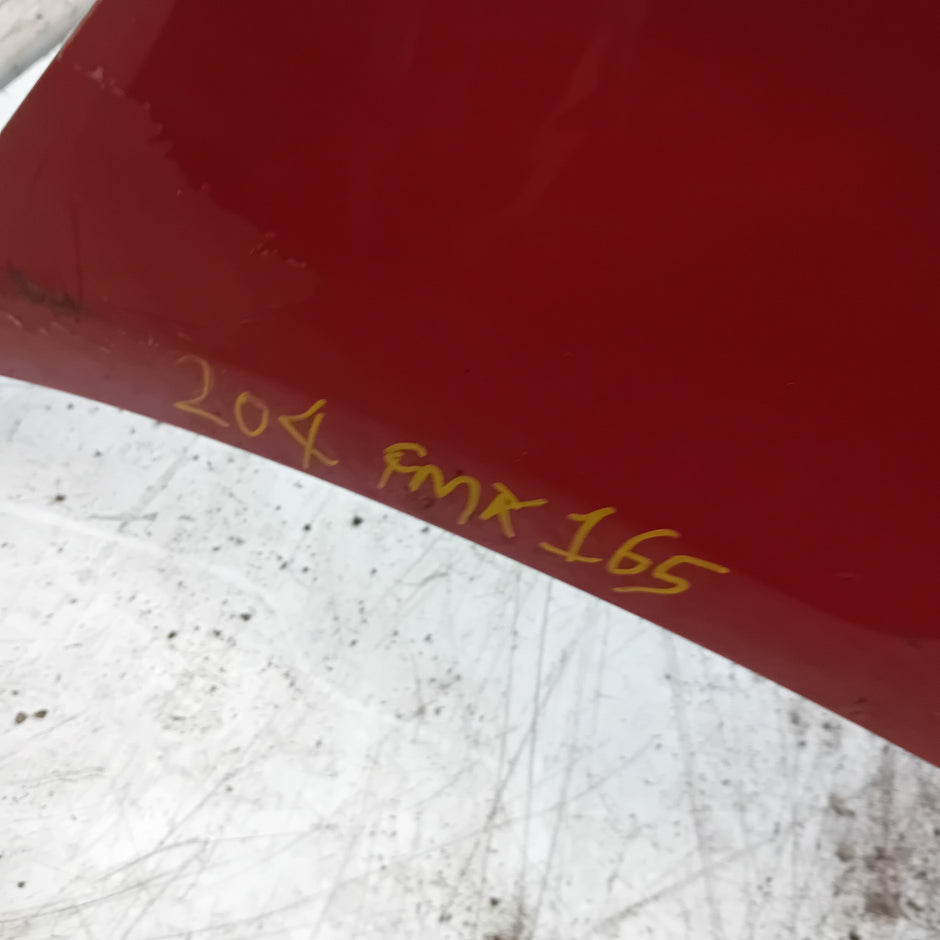 MERCEDES BENZ C-CLASS W204  REAR BUMPER A2048854238 2016 RED  FMX165