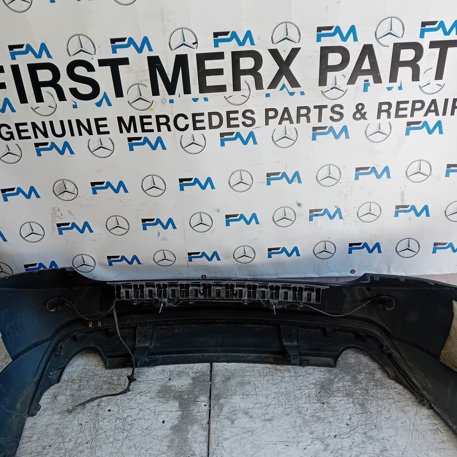 MERCEDES BENZ E-CLASS C207 COUPE REAR BUMPER BLACK 2015 FMX150