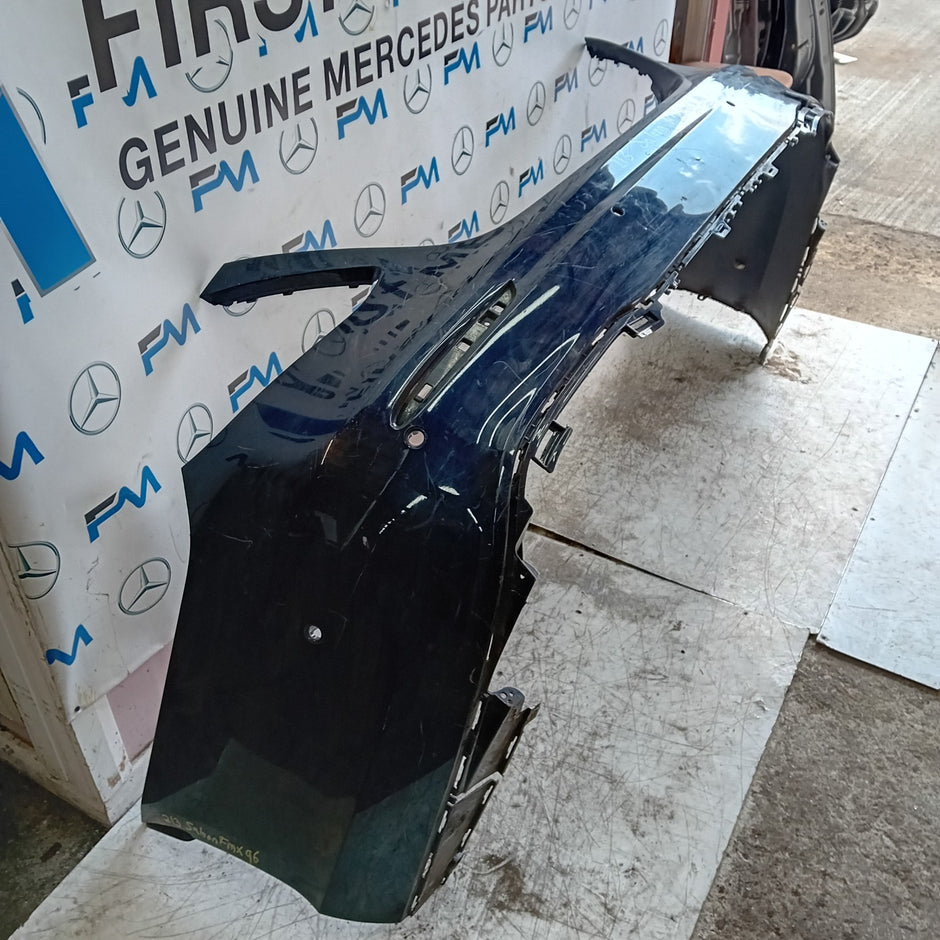MERCEDES BENZ E-CLASS W213 SALOON BLUE REAR BUMPER 2016 ON A2138850001 FMX96