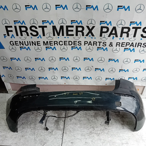 MERCEDES BENZ  A-CLASS W177 REAR BUMPER A1778856502 2018 BLACK FMX17
