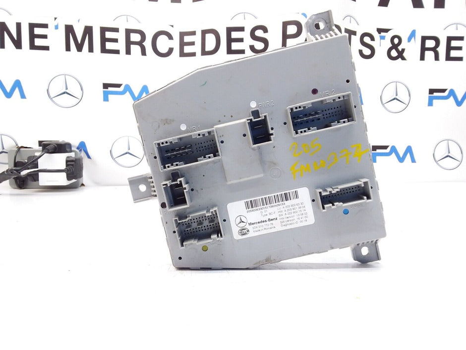 MERCEDES C-CLASS SAM CONTROL MODULE W205 A2059006330 FM00377