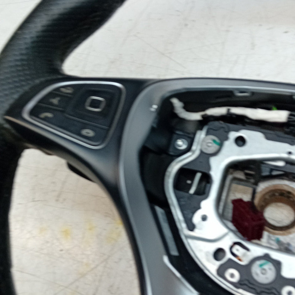 MERCEDES W213 E-CLASS MULTIFUNCTION STEERING WHEEL 2016 A0004605600 FM001398