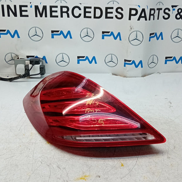 MERCEDES S-CLASS W222 PASSENGER LEFT NS REAR TAIL LIGHT A2229065401 FMT255