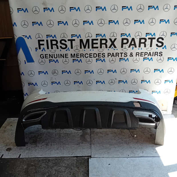 MERCEDES BENZ GLC W253  REAR BUMPER A2538850200 2018 GREY COMPLETE FMX160