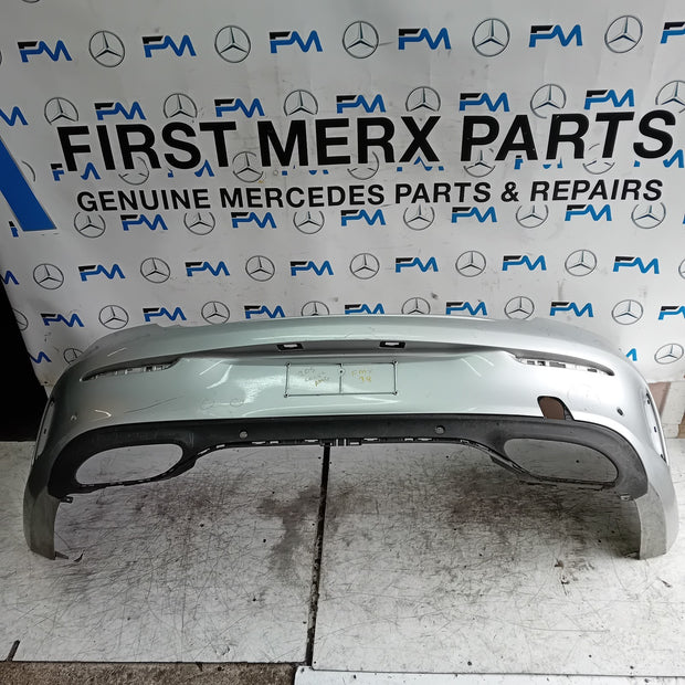 MERCEDES BENZ C-CLASS W205 SLN REAR BUMPER 2014 ON SILVER  A2058850138 FMX38