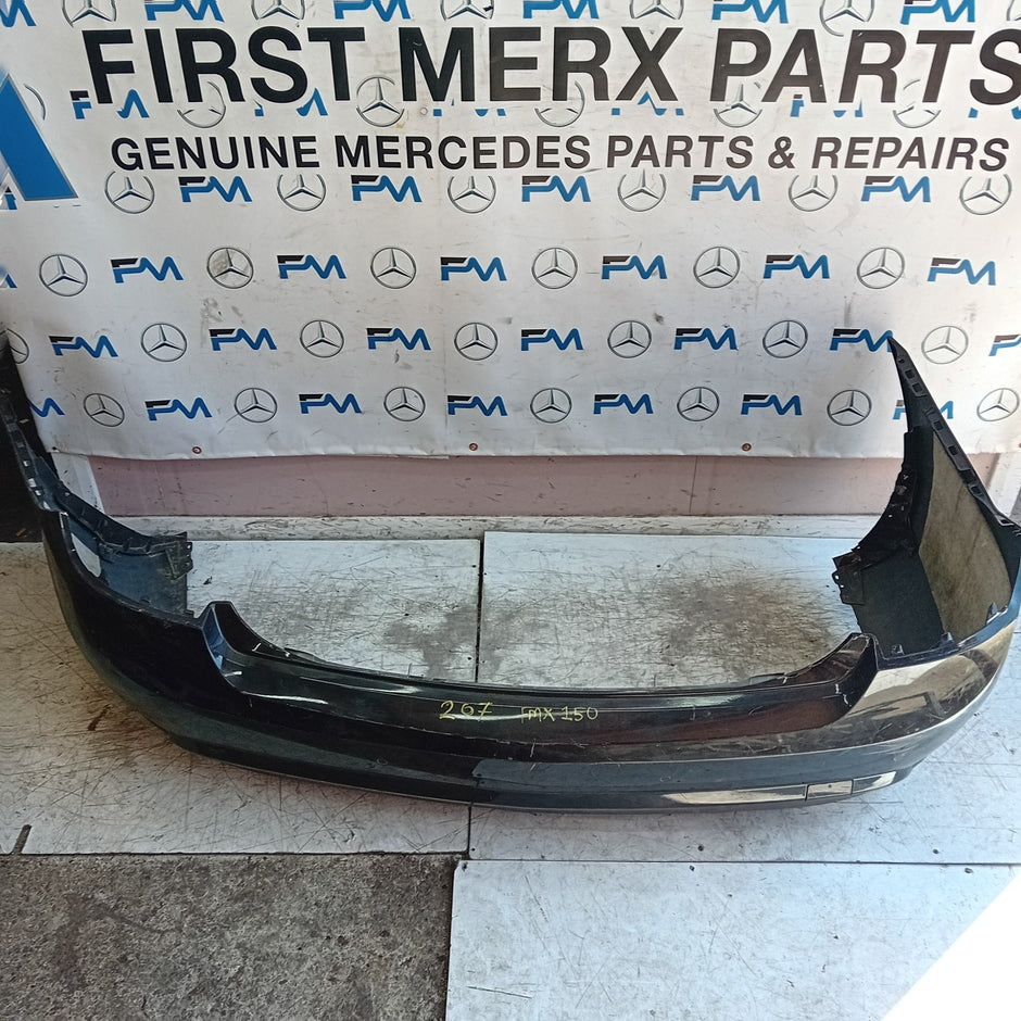 MERCEDES BENZ E-CLASS C207 COUPE REAR BUMPER BLACK 2015 FMX150
