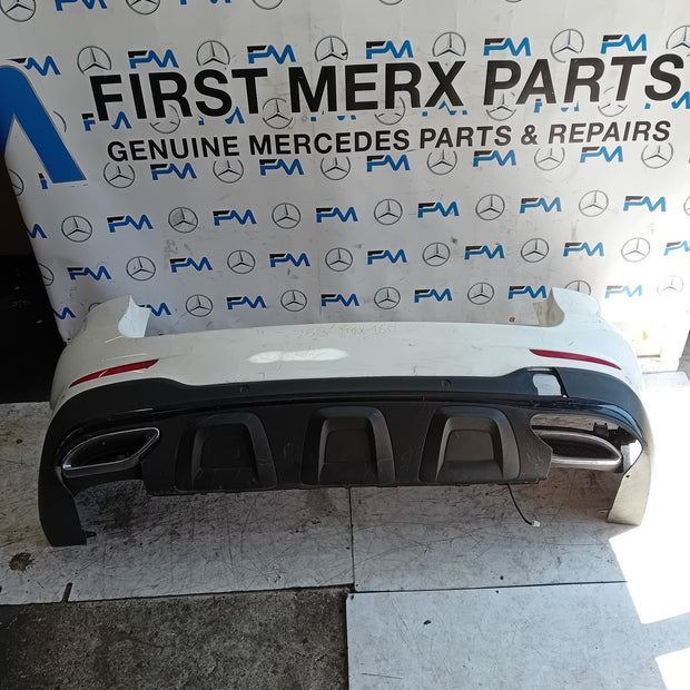 MERCEDES BENZ GLC W253  REAR BUMPER A2538850200 2018 GREY COMPLETE FMX160