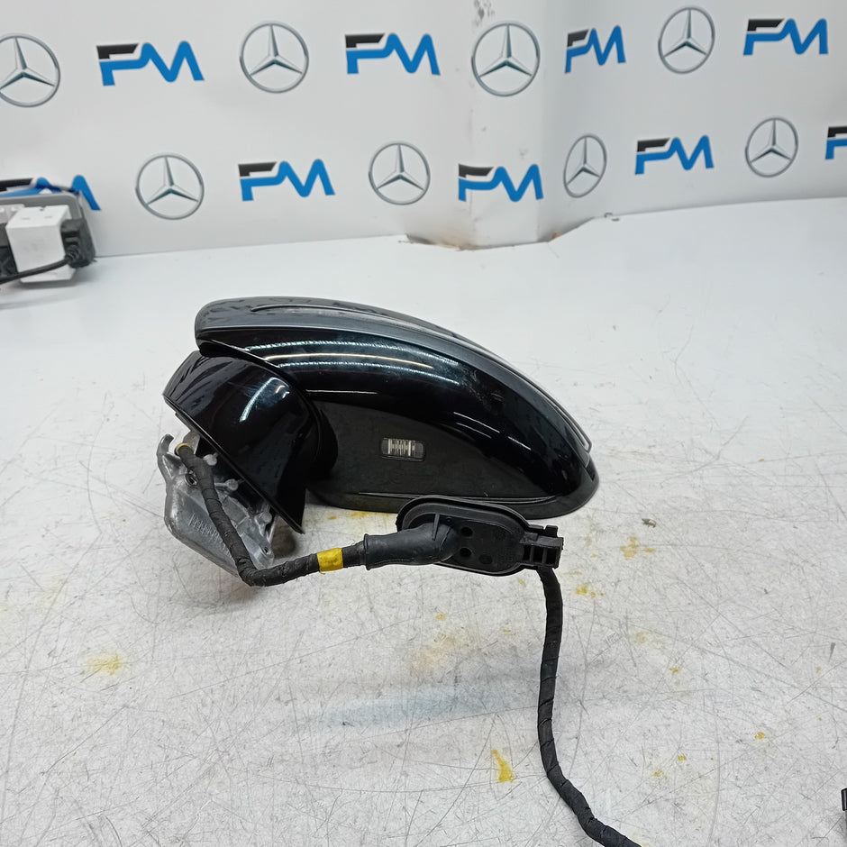 MERCEDES BENZ  E-CLASS W238 PASSENGER WING MIRROR NS GREY PL A2388101300 FMM79