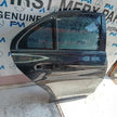 MERCEDES C-CLASS W205 DRIVER REAR DOOR OSR BLACK 2014 ON COMPLETE FMD430