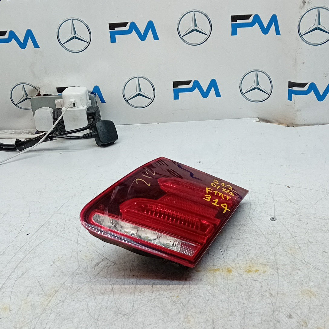 MERCEDES E-CLASS W212 DRIVER  INNER SIDE RIGHT REAR TAIL LIGHT 2014 FMT314